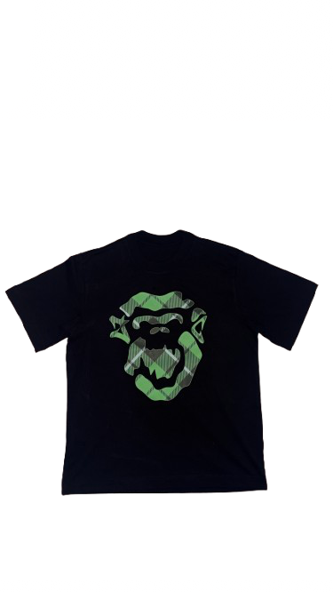 GREEN PLAID T-SHIRT